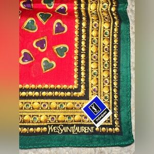 Brand new YSL pocket square